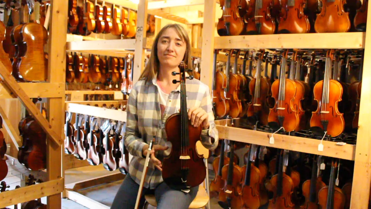 krutz 250 intermediate violin instrument for sale from Teton Music