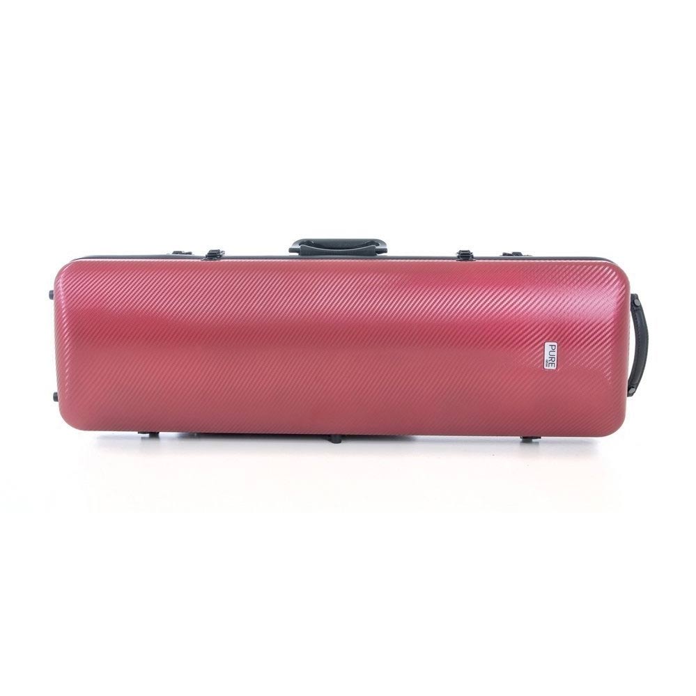 PURE by GEWA Polycarbonate Oblong Violin Case | 4-Bow Suspension Case | Multiple Colors
