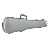 PURE by GEWA Polycarbonate Violin Case | White/Orange, Gold & Silver