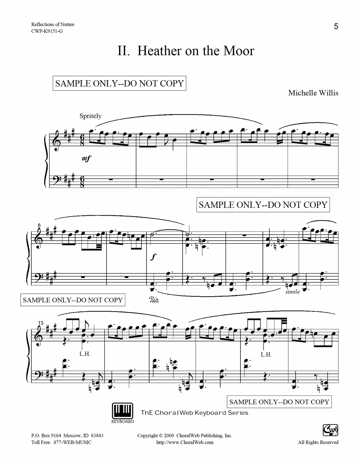 Reflections of Nature (Piano Solo)