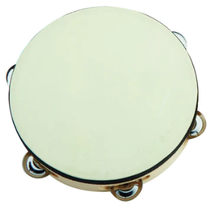 Wood Rim Tambourine