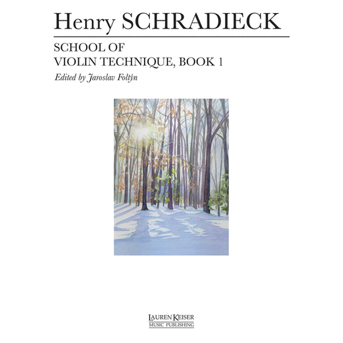 School of Violin Technique - Book 1