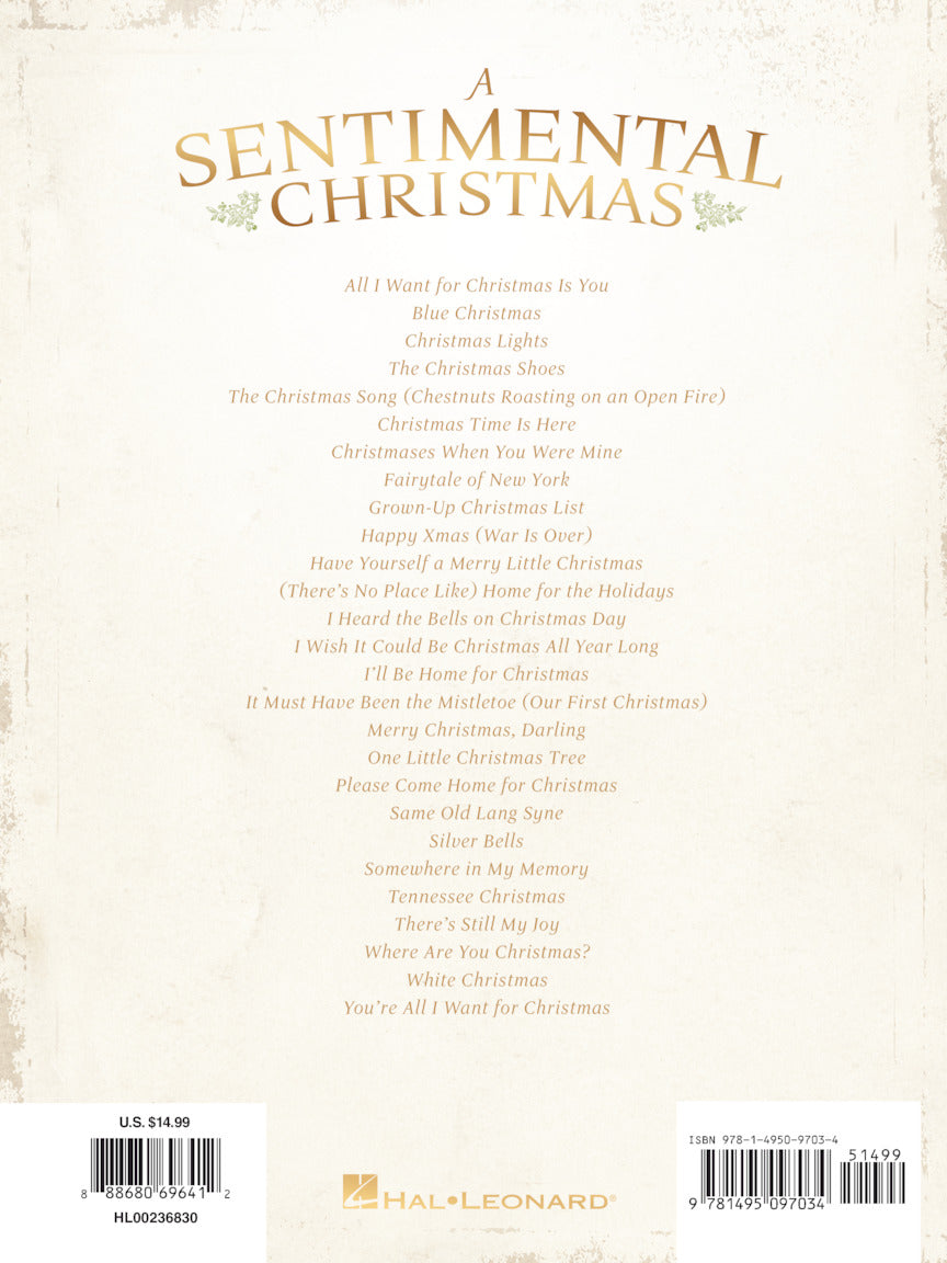 A Sentimental Christmas Book