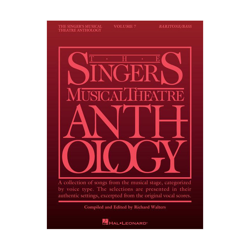 Singer's Musical Theatre Anthology - Volume 7 (Baritone/Bass)
