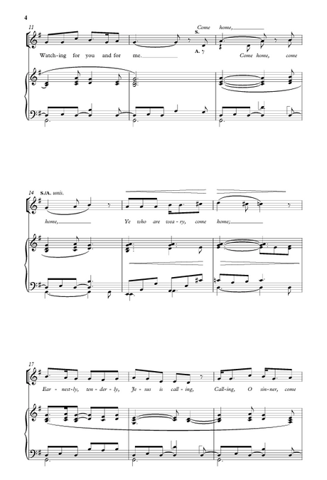 Softly and tenderly mack wilberg sheet music
