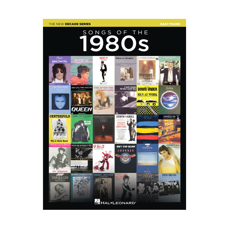 Songs of the 1980s (Easy Piano)