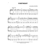 taylor siwft sheet music for fortnight for piano