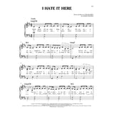 taylor swift I hate it here piano sheet music