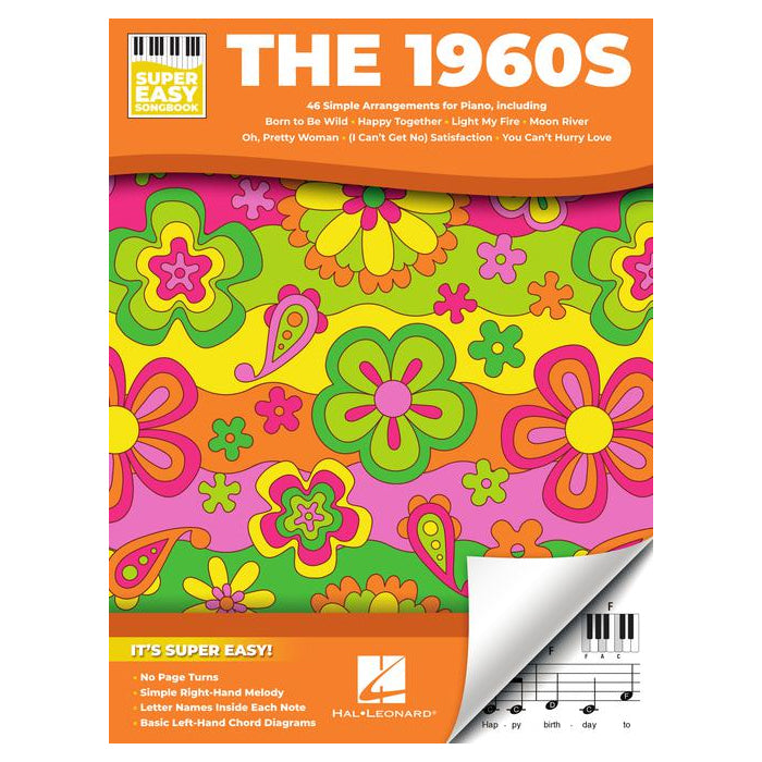 The 1960s – Super Easy Songbook | Piano Sheet Music – Teton Music
