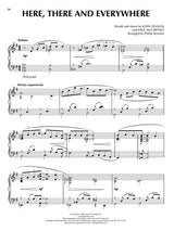the beatles here there and everywhere sheet music by phillip keveren