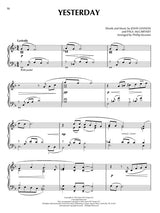 the beatles piano sheet music for yesterday by phillip keveren