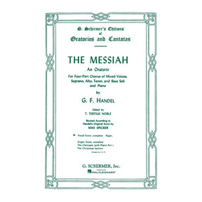 handel's messiah sheet music vocals