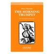 Book cover of 'The Morning Trumpet' by Mack Wilberg with an orange background and black and white illustration.