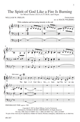 The Spirit of God Like a Fire is Burning