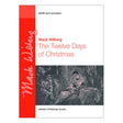 Sheet music cover for 'The Twelve Days of Christmas' by Mack Wilberg with a red and white design.