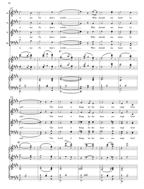 this is my fathers world hymn by mack wilberg for sheet music sung by tabernacle choir