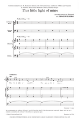 This Little Light of Mine (SATB)