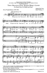 thou gracious god, whose mercy lends hymn by mack wilberg sung by the tabernacle choir
