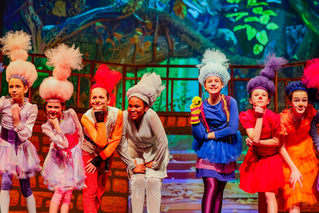 Trolls Jr musical script and actor materials for classroom use