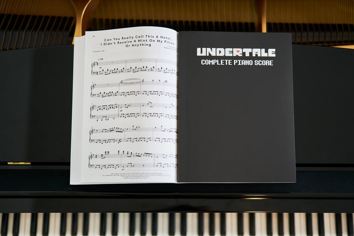 undertale sheet music of piano video game songs