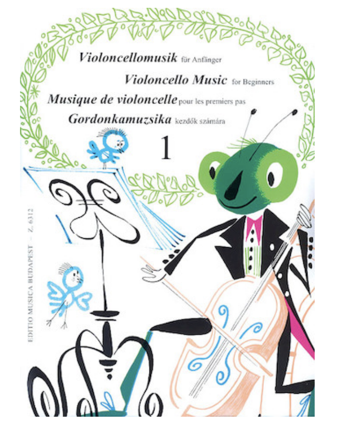 Violoncello Music for Beginners - Volume 1