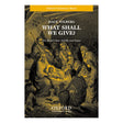 Music book cover titled 'What Shall We Give?' by Mack Wilberg with a Christmas nativity scene illustration.