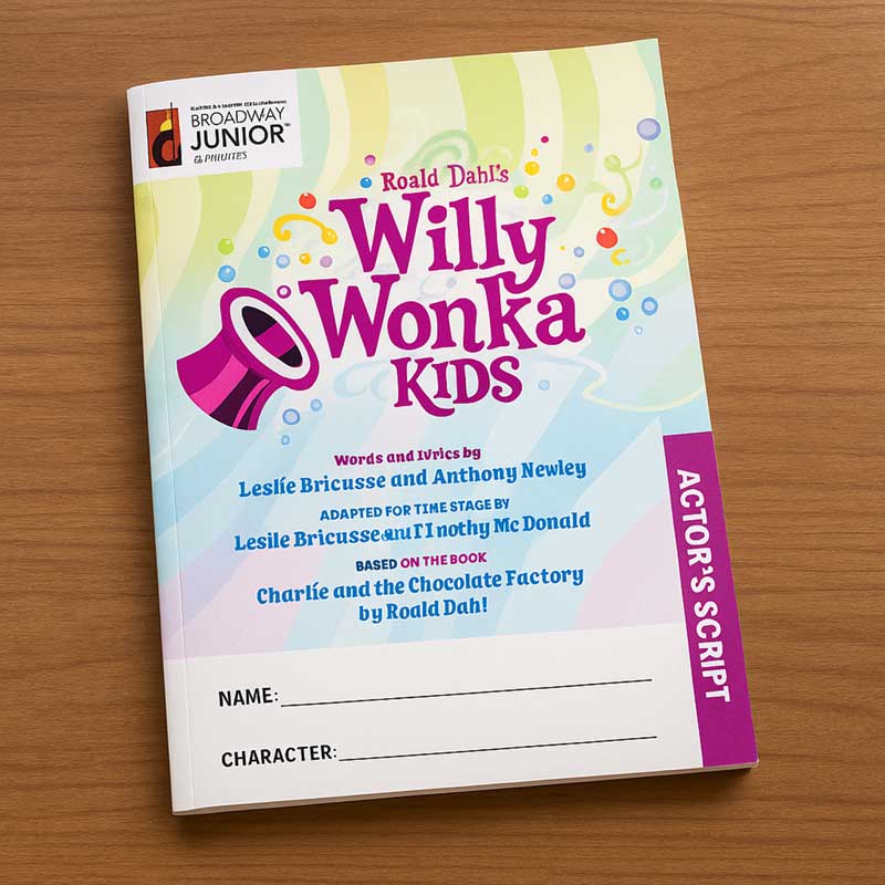 String The Musical Script Willy Wonka KIDS Script (10 pack) | Children's Musicals for Schools ...