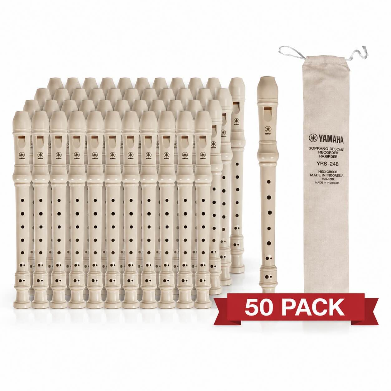 Yamaha Recorder Classroom Packs for Schools | 25, 50 & 100 Student