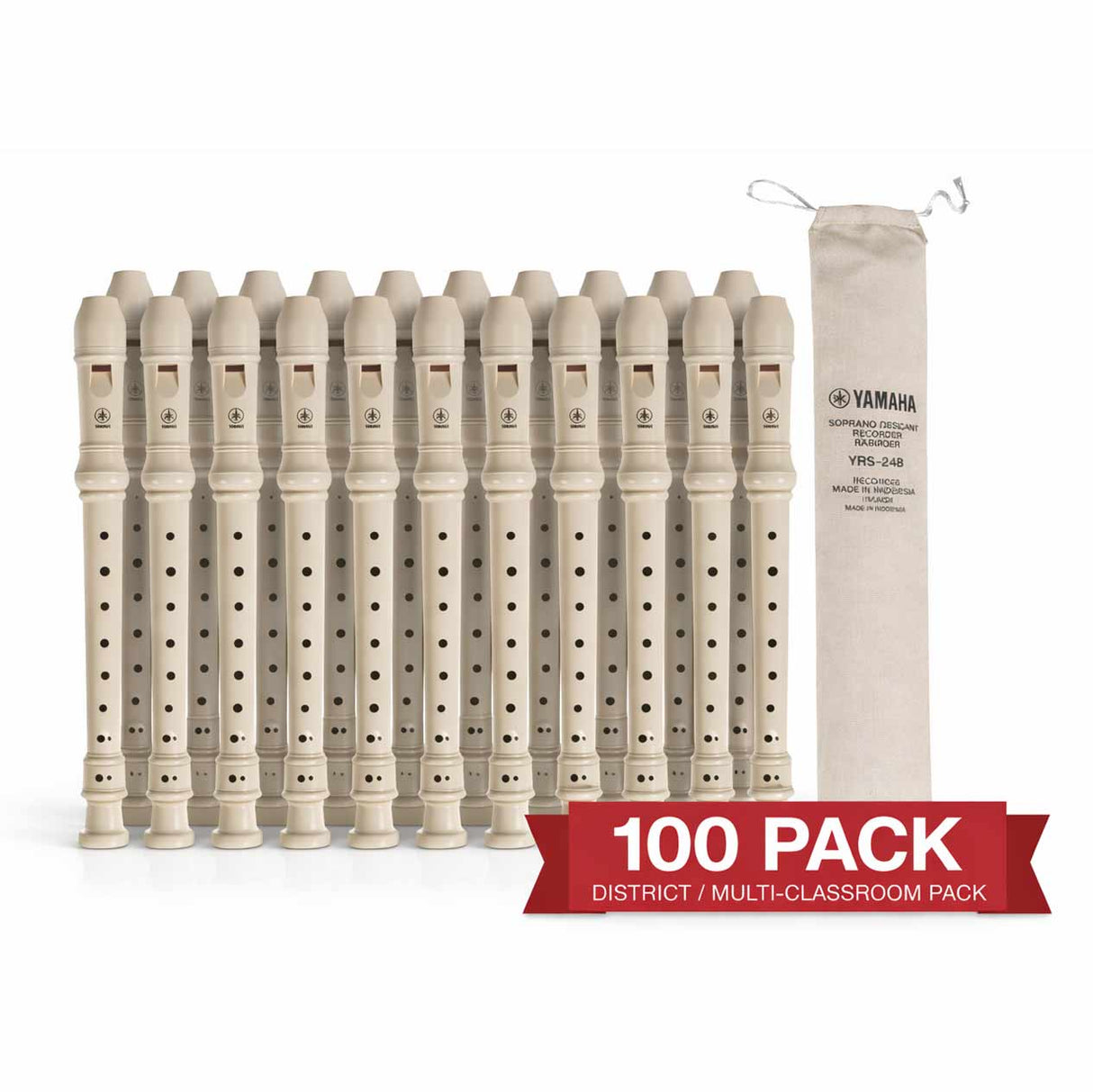 Yamaha Soprano Recorder Classroom Pack