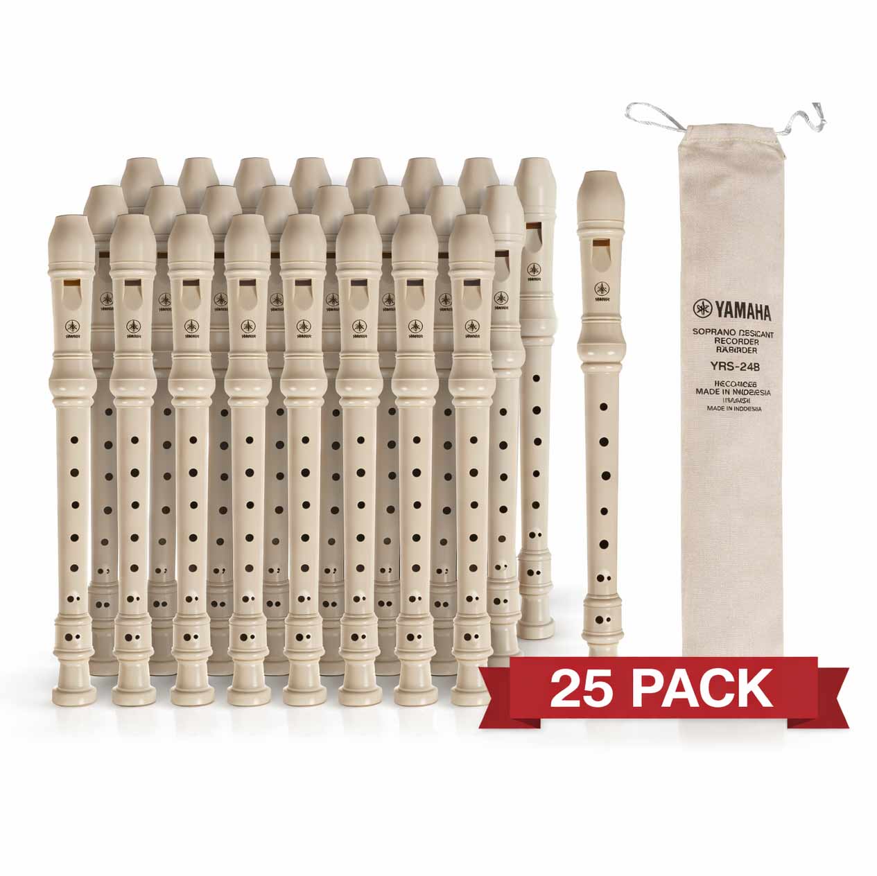 Yamaha Recorder Classroom Packs for Schools | 25, 50 & 100 Student