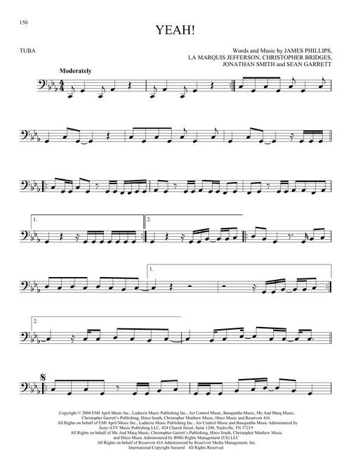 101 Hit Songs for Tuba