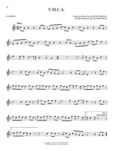 ymca sheet music for clarinet solo